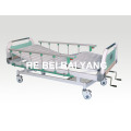 Patient Bed, Movable Double-Function Manual Hospital Bed with ABS Bed Head (A-68)